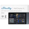 Shelly Wall Display XL Argento - 10.1 Pannello di Controllo Smart WiFi, 4 Pulsanti, Relè Integrato 5A, Richiede Neutro, Sensori LUX, Altoparlanti Stereo, Alexa e Google Home