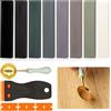 XIRUYEN Stucco per Legno 8 Colori Grigio, Stucco per Legno Riempitivo, Stucco Legno, Cera per Legno, Kit Riparazione Piastrelle, Stucco per Marmo per Fori, Graffi e Crepe su Laminato e Legno