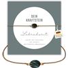 happymaker - Bracciale in labradorite da donna, bracciale in pietre preziose fatto a mano con perline placcate in argento su cordoncino in nylon e confezione regalo, regalo di potere per le donne