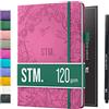 Scribbles That Matter Bullet Journal Puntinato | Quaderno Puntinato A5 | Dotted journal notebook | Taccuino puntinato, Quaderno Puntini | Copertina Rigida | Pelle vegan Carta spessa 120gsm