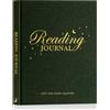 Lanpn Diario di Lettura per Book Lovers, Diario di Lettore Reading Book Journal in Lino con 52 Recensioni di Libri, Taccuino di Lettura, Diario Personale Agenda Lettura Book Tracker (Verde)