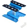 BRIOTA RC Car Work Stand e supporto a vite 360 gradi, RC Auto Riparazione Workstation Workstation in alluminio RC Crawler Accessori per 1/8 1/10 1/12 1/16 RC Crawler Monster Truck Buggy