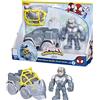 Spidey and his Amazing Friends Marvel Rhino Wrecker Toy Set, grigio