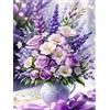 DPIDEA Diamond Painting Fiori 5D Diamond Painting Pitting Quadri Fiori Diamond Painting per Adulti Diamond Painting Ricamo per Decorazione della Casa 30 x 40 cm