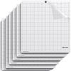 NICAPA Tappetino da taglio per Silhouette Cameo 4/3/2/1 [30 cm x 30 cm manico standard, 6 pezzi] Premium adesivo di ricambio Cameo 5 accessori per carte, carta, pellicola in vinile plotter accessori