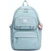 Amythe Zaino Scuola Media Elementare - Elegante Zainetto per Bambina Impermeabile Leggero Zaino Porta Pc Borsa Scuola Casual per Adolescenti Ragazza Ragazzi -Blu