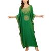 Snyemio Caftano Donna Lungo Kaftano Elegante Estate Abito Copricostume Taglie Forti Maxi Vestito Spiaggia