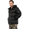 Schott NYC Colten-Noir-l DOUNA, Nero, L Uomo