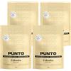 PUNTO - Chicchi di caffè colombiani - Confezione da 4 x 250 g - Caffè speciale - Tostatura media - 100% Arabica - Note di frutta, zucchero di canna e cacao - Acidità bilanciata - Corpo medio