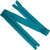 Aerzetix - Set di 5 Cerniere Lampo a Spirale N°5 70cm separabili con cursore - in Metallo Nylon Poliestere - Colore Verde Marino - per Cucito Artigianato creazioni Tessili