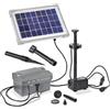 Esotec 101775 Set Pompa per laghetto solari con Batteria