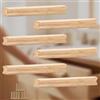 NUWIQ 6 Pezzi per Mobili Legno 128mm - In Legno Massello per Cassetti con Viti - Per Armadi e Mobilia