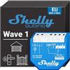 Shelly Wave 1, Z-Wave Interruttore Intelligente Relé - 1 Canale, 16А, Contatto Pulito, Controllo Remoto e Automazione, Porta del Garage, Hub Z-Wave Richiesto, SmartStart