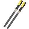 M METERXITY 2-Pack Lima Piatta In Metallo 8 Pollici, Lima Diamantata In Acciaio Ad Alto In PVC Per Legno/Metallo/Ceramica/Vetro/Pietra/Gioielli/Piastrelle/Modellismo/Fai Da Te/Affilatura
