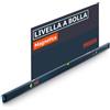 Presch Livella a bolla magnetica 150cm - Fiala infrangibile con pendenza 2% - Finestra di lettura verticale - Tappi antiscivolo innovativi - Superficie di misura precisa - Livella magnetica