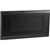 Empyreal Placca di Comando WC,per Geberit 200F, 115222111 (Opaco Nera) | con Set di Leve di Scarico e Viti di Installazione, 340 x 185mm, 1 Pezzo