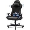 JUMMICO Sedia da gaming, portata 150 kg, ergonomica, con supporto lombare, per computer, da corsa, da gioco, regolabile in altezza, colore nero