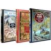 RBA Libros Collezione Jules Verne pack I. Contiene 3 libri: Viaggio al centro della terra, Il giro del mondo in 80 giorni, Ventimila leghe sotto i mari