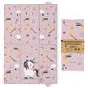 Kikido Materassino Fasciatoio Portatile Neonato 40x60 cm - Unicorno - Cuscino Fasciatoio Pieghevole, Compatto, Salvaspazio e Impermeabile 60x40 - Materassino Da Viaggio per Cambio Pannolino