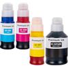 LAIPENG GI-50 GI50 Inchiostro Compatibile con Canon PIXMA GM2050 GM4050 G5050 G6050 G7050 Stampante Multipla a 4 Colori (Nero/Ciano/Magenta/Giallo)