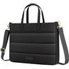 RAINYEAR make life easier RAINYEAR 13-14 Pollici Signore Borsa del computer portatile per Macbook Notebook Chromebook, caso elegante per il lavoro d'ufficio Business University, Borsa con scomparto del computer portatile, Nero