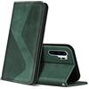 ZONNAVI Cover per Huawei P30 PRO, Flip Custodia Pelle PU con [Slot Cart] [Supporto Stand] [Magnetica], Cover a Libro Portafoglio per Huawei P30 PRO (Verde)