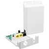 TIENFOKOTA Estensore PoE Gigabit per esterni, ripetitore PoE impermeabile 1 in 2 out, 802.3af/at, si estende fino a 250 m, ideale per telecamere IP e reti esterne, montaggio a parete Plug & Play
