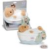 BABY born for babies Carillon Orsetto 18 cm, orsetto di peluche nella vaschetta con modulo musicale estraibile, lavabile