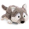 NICI 62847 - Peluche reversibile 2 in 1 di pecora e lupo, in morbido tessuto peluche, per coccole e giochi, per bambini e adulti, ottima idea regalo, 25 cm, beige