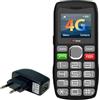 TTfone TT890 Telefono 4G per Seniors Telefono Cellulare con Tasti Grandi Facile da Usare con Pulsante di Chiamata di Emergenza, Ricarica USB-C, Bluetooth, Fotocamera Sbloccata (con Caricatore AC)