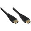 Good Connections - Cavo HDMI con Ethernet 24 K spina dorata e contatti in rame 10 m Nero