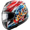 ARAI Casco RX-7 V EVO NAGASHIMA Rosso Blu Arancione ARAI