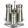 Cofan Set di olive da 4 pezzi Moddelo Picual | Capacità 2 pezzi da 230 ml e 2 pezzi 120 ml | Acciaio inossidabile