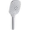 Wirquin 60724894 - Doccetta TILA 2 getti cromata con funzione SOFT e anticalcare, compatibile con tutti i tubi