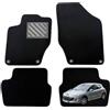 MTC Automotive Tappetini Peugeot 308 I 2007-2013 Su Misura, Set 4 Pezzi | Tappetini Auto Peugeot con Battitacco in Gomma, Bottoni di Ancoraggio, Antiscivolo