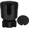 CUEMOON Portabicchieri per auto, con base regolabile, per auto, compatibile con Stanley, altre bottiglie grandi da 0,5 a 1,5 l (7,0 a 10,5 cm)