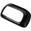 Riloer Copertura paraurti anteriore per condotto dell'aria telaio di ventilazione paraurti anteriore, compatibile con Mini Cooper F55 F56 F57 2014-2021, nero lucido (sinistra)