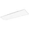 Eglo connect.z Smart Home Led pannello Salobrena-Z, L x L 120 x 30 cm, ZigBee, app e controllo vocale, colore della luce regolabile, dimmerabile, lampada da soffitto in alluminio bianco