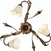 ONLI PLAFONIERA LUCREZIA BRONZO 3 LUCI