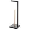 WELL HOME MOBILIARIO & DECORACIÓN WELL HOME - Portarotolo riserva 'Natureo' in nero Ø20 x 64,5 cm