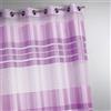 HomeMaison, Tenda con Strisce Orizzontali, Viola, 140 x 240 cm