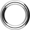 PIERCINGLINE Clicker anello segmento in acciaio chirurgico | Piercing per Septum Orecchio Naso Tragus Helix | Selezione colore e dimensione, 4 mm Stabstärke | 16 mm Innendurchmesser