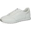 CAPRICE sneaker da donna in pelle, Bianco (WHITE DEER COM), 42 EU
