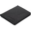 Jaimie Jacobs SLIMSTAR Portafoglio Uomo Piccolo con protezione RFID Porta Carte di Credito (Goffratura Nero)