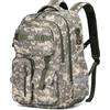 Amythe Zaino per Scuola Elementare e Media Ragazzi 8-12 Anni Camouflage - Zaino Scuola Grande Capacità per PC 14" - Zaini Casual Ergonomico Impermeabile per Adolescenti -Grigio