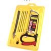 HTMCK Kit Sega a Mano Multiuso 8-in-1 con 6 Lame per Lavorazione del Legno, Metallo e Vetro - Utensile in Acciaio per Modellismo e Hobby Fai-da-Te