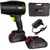 Soffiatore Elettrico con Doppia Batteria 48V Potente e Pratico per Pulire Sporco Foglie e Macchine