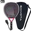 GAIVOTA 2025 nuova prima PX20 rossa Padel racchetta da tennis trattamento superficiale in fibra di carbonio EVA memoria flessibile nucleo in schiuma Padel racchetta