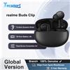 realme Versione globale realme TechLife Buds Auricolari wireless Driver dinamico per bassi da 12,4 mm Durata della batteria fino a 36 ore Connessione doppio dispositivo 2.0