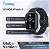 HONOR Watch 4 Versione Globale Smartwatch 5ATM Monitoraggio Ossigeno nel Sangue BT5.2 GPS Bluetooth 5.2 Batteria fino a 14 Giorni